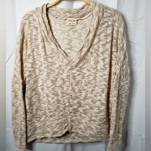 Peach Lane Womens Sweater Pullover Long Sleeves Boho Siz Small Made in USA